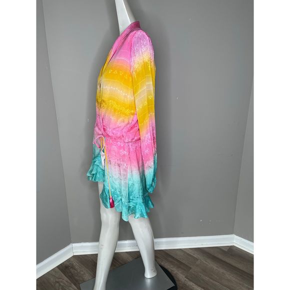 Rococo Sand
Ombré Wrap Mini Dress Revolve - Picture 5 of 8